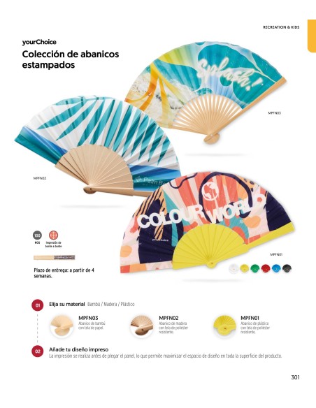 Catálogo Abanicos Personalizados