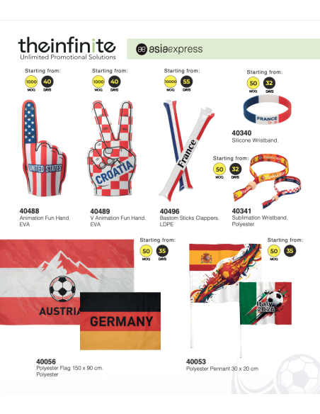 Catálogo World Cup 2026