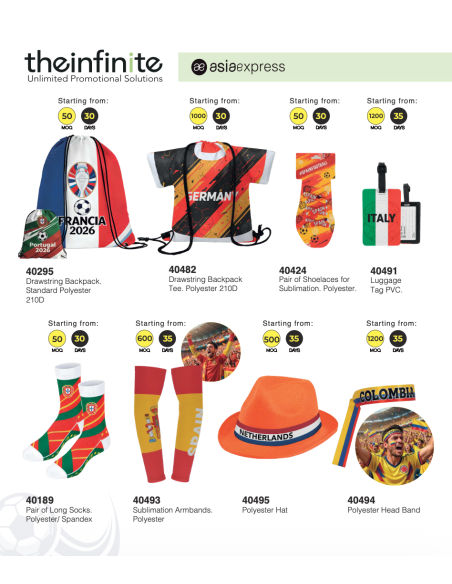 Catálogo World Cup 2026