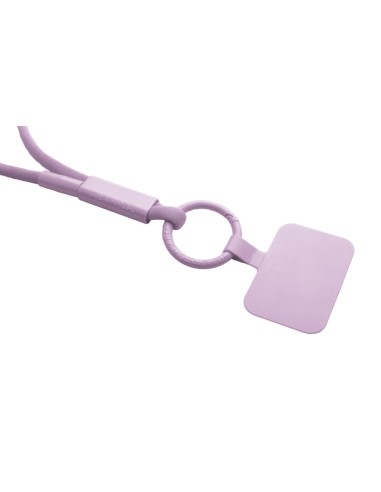 Lanyard con soporte para teléfono con tubo de...
