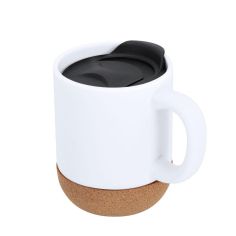 Taza Térmica Cerámica y Corcho Personalizada | Goodie