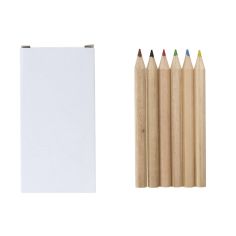Set de 6 Lápices de Madera Personalizado | Goodie