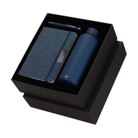 Set Bloc, Bolígrafo y Bidón Personalizado | Goodie