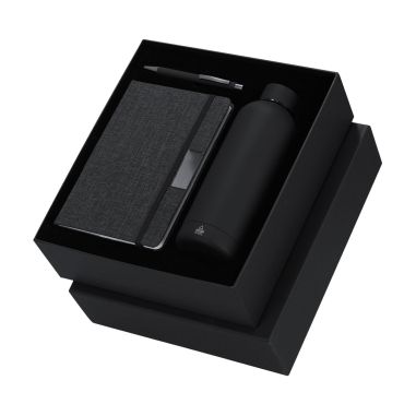 Set Bloc, Bolígrafo y Bidón Personalizado | Goodie