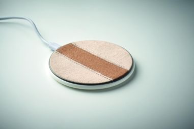 Cargador inalámb. 15W corcho Personalizado 7MO2593