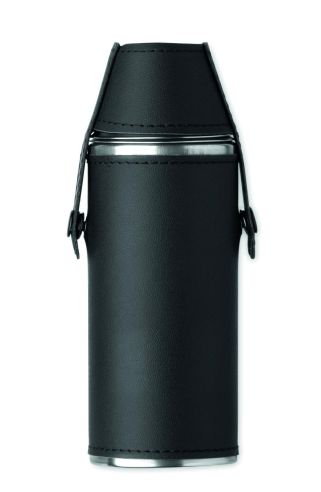 Petaca con vasos de chupito Personalizado 7MO2628