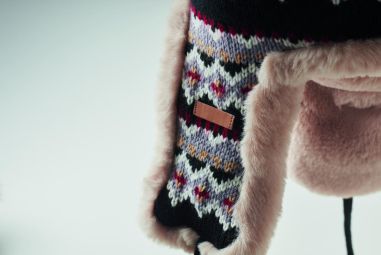 Gorro de punto con orejeras Personalizado 7MO2688