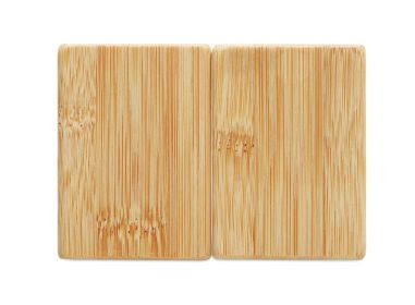 Salero y pimentero de bambú Personalizado 7MO2771