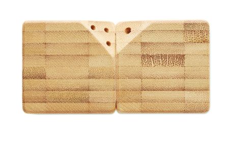 Salero y pimentero de bambú Personalizado 7MO2771