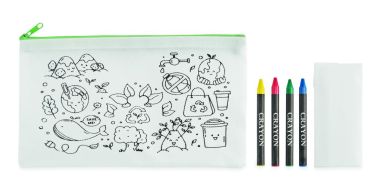 Estuche infantil con 4 lápices Personalizado...