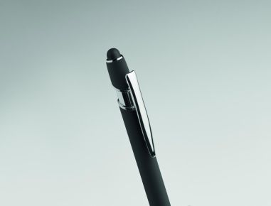 Bolígrafo de aluminio gomoso Personalizado 7MO2798