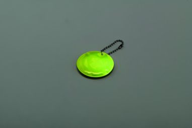 Llavero redondo reflectante Personalizado 7MO2884