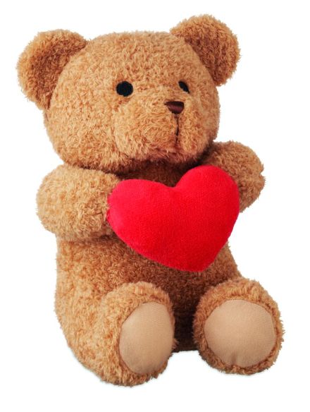 Osito de peluche corazón 23cm Personalizado 7MO2949