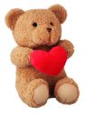 Osito de peluche corazón 23cm Personalizado 7MO2949 - Imagen 2