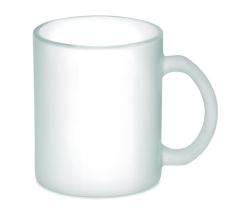 Taza cristal sublima. 300 ml Personalizada 7MO6117