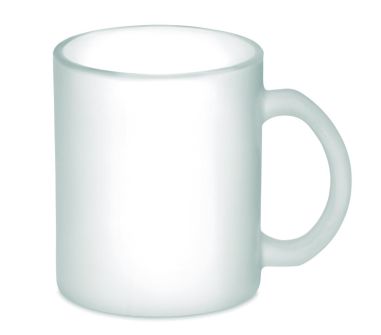 Taza cristal sublima. 300 ml Personalizada 7MO6117