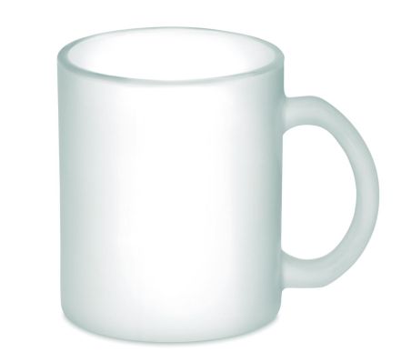 Taza cristal sublima. 300 ml Personalizada 7MO6117
