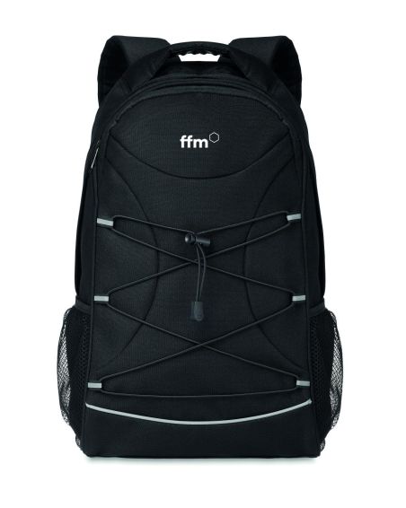 Mochila jaspeada 600D RPET Personalizada 7MO6156