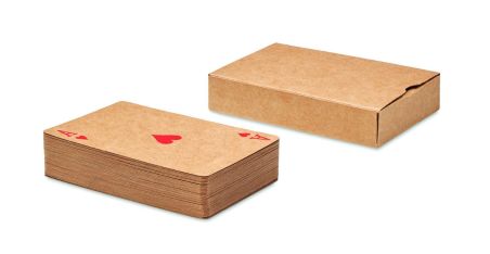 Baraja cartas papel reciclado Personalizada 7MO6201