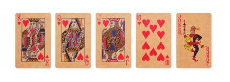 Baraja cartas papel reciclado Personalizada 7MO6201