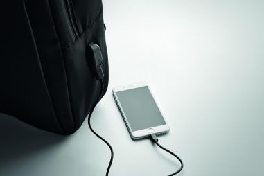 Mochila portátil 300D RPET Personalizada 7MO6328