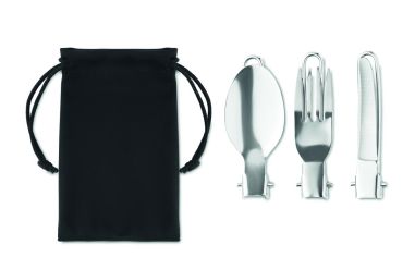 Set cubiertos camping 3 pcs Personalizado 7MO6359