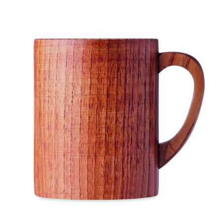 Taza de madera de roble 280 ml Personalizada 7MO6363