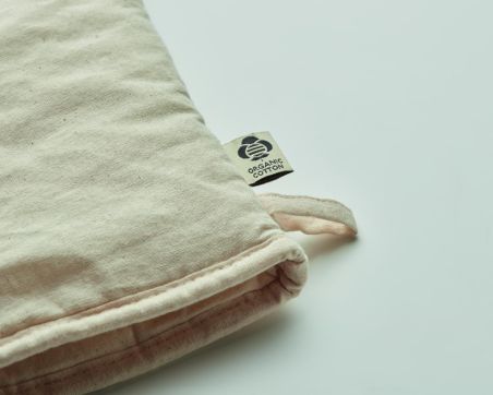 Manopla cocina algodón org. Personalizada 7MO6381