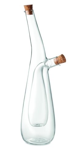 Botella cristal aceite vinagre Personalizada...