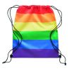 Bolsa cuerdas rainbow de RPET Personalizada 7MO6436 - Imagen 4