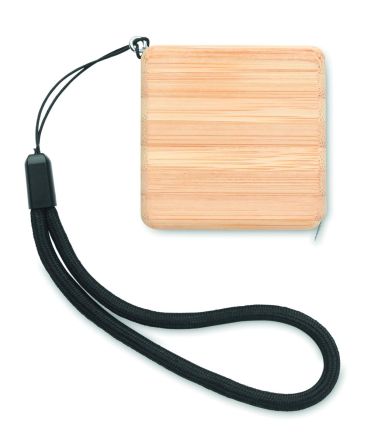 Cinta métrica de bambú 1m Personalizada 7MO6519
