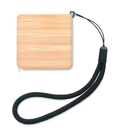 Cinta métrica de bambú 1m Personalizada 7MO6519