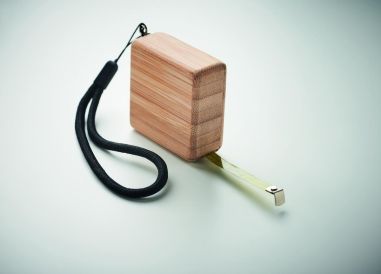 Cinta métrica de bambú 1m Personalizada 7MO6519