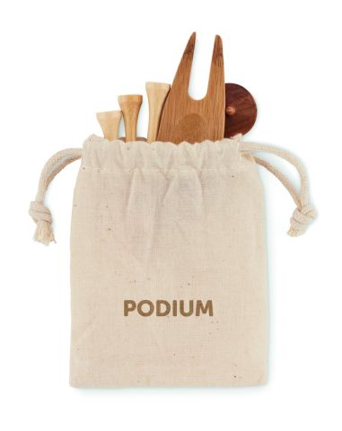 Juego accesorios golf en bolsa Personalizada...