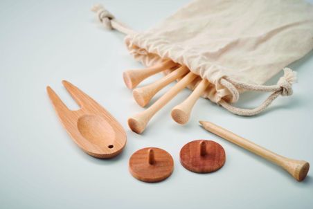 Juego accesorios golf en bolsa Personalizada 7MO6527