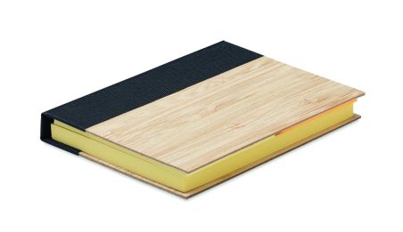Notas adhesivas en funda bambú Personalizada 7MO6529