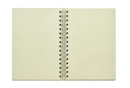 Libreta anillas A5 papel hierba Personalizada 7MO6541