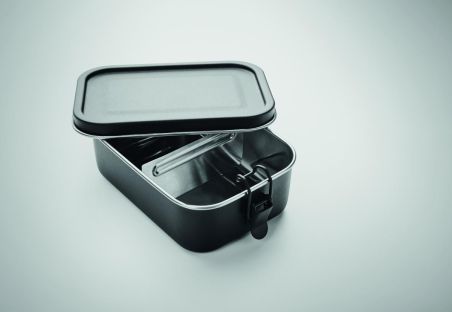 Fiambrera de acero inox. 750 m Personalizada 7MO6638