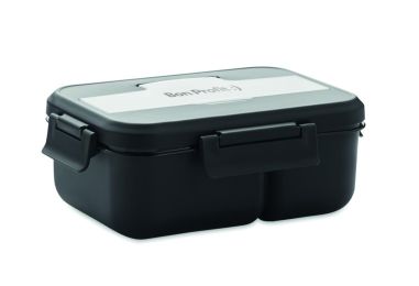 Fiambrera con cubiertos en PP Personalizada...