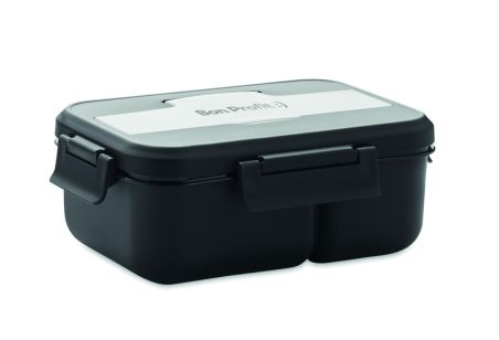 Fiambrera con cubiertos en PP Personalizada 7MO6646