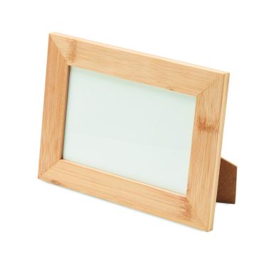 Marco de fotos de bambú Personalizado 7MO6653