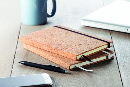 Libreta A5 con tapa de corcho Personalizada 7MO9623