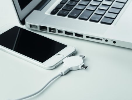 Adaptador con cable 3 en 1 Personalizado 7MO9654