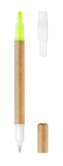 2 en 1 boligrafo y marcador Personalizado 7MO9895