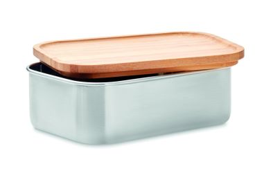 Fiambrera de acero inox.600 ml Personalizada...