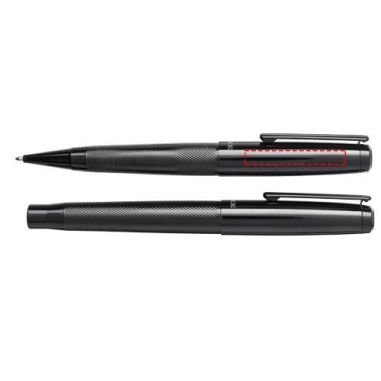 Set de bolígrafo y rollerball (tinta negra)...