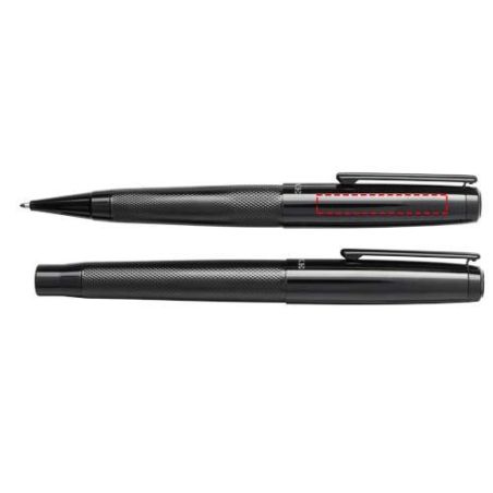 Set de bolígrafo y rollerball (tinta negra) Personalizado 6107248