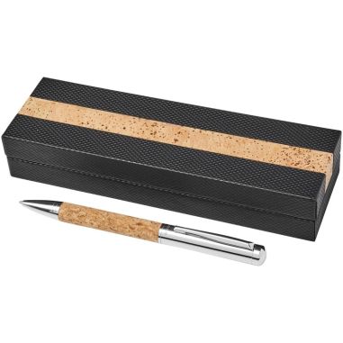 Bolígrafo con acabado de corcho (tinta negra)...