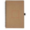 Libreta de tamaño A5 de cartón reciclado con espiral y papel de piedra Personalizada 6107732 - Imagen 5