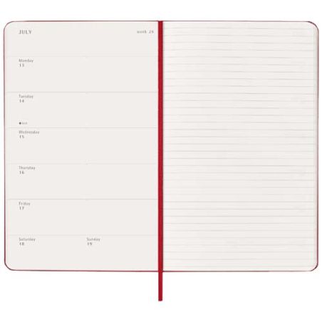 Planificador semanal L con tapa dura de 12 meses Personalizada 6107754